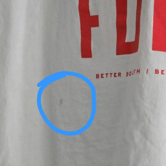 The Bitter Southerner White T-Shirt Hell Have No Fury Size Large - Picture 9 of 9